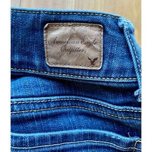 American Eagle Super Stretch Artist Boot Leg Jeans - Women's Size 0 Reg